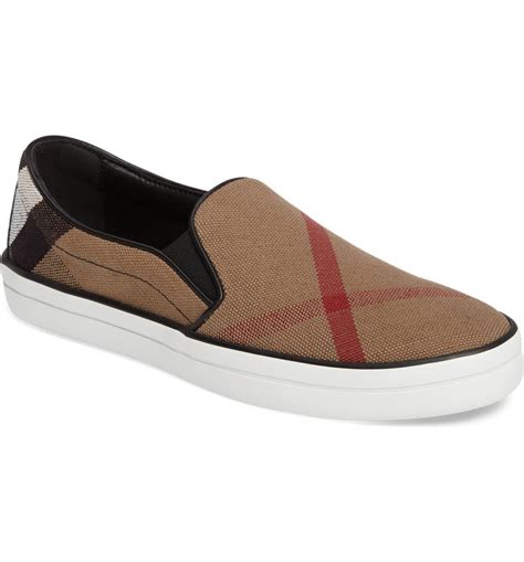 women's burberry slip on sneakers|Designer Shoes for Women and Men .